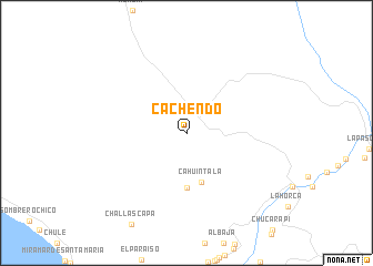 map of Cachendo