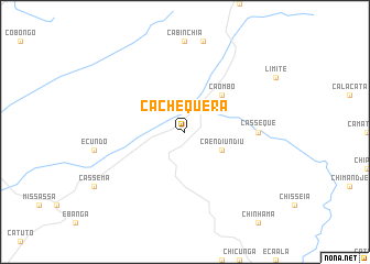 map of Cachequera