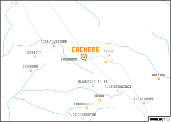 map of Cachere