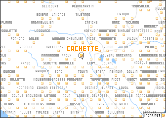 map of Cachette