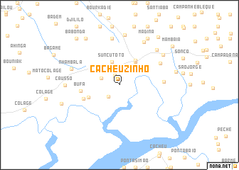 map of Cacheuzinho