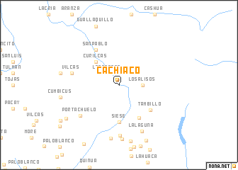 map of Cachiaco