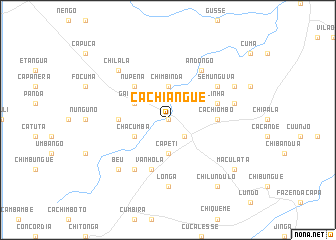 map of Cachiangue