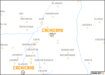 map of Cachicamo