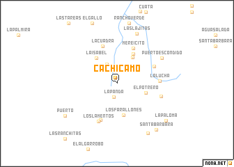 map of Cachicamo