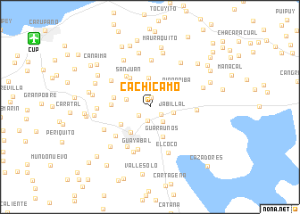 map of Cachicamo