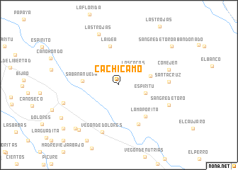 map of Cachicamo