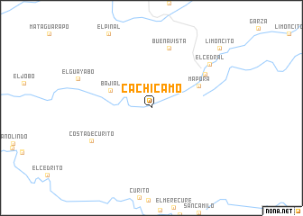 map of Cachicamo