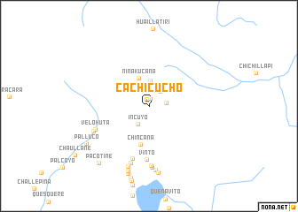 map of Cachicucho