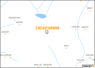 map of Cachicurana
