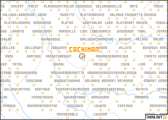 map of Cachiman