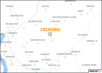 map of Cachimbal