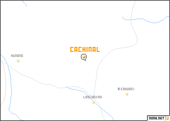 map of Cachiñal