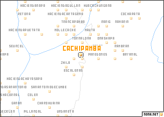 map of Cachipamba