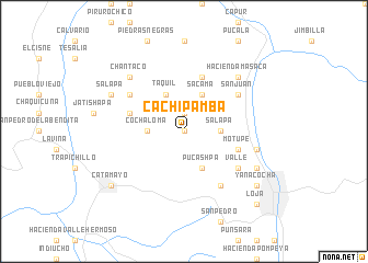 map of Cachipamba