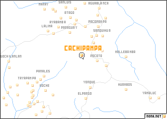 map of Cachipampa