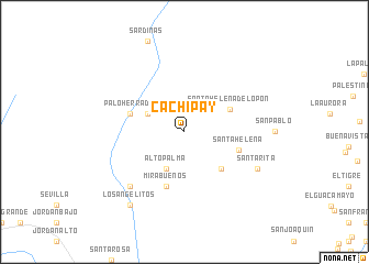 map of Cachipay