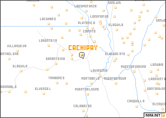 map of Cachipay