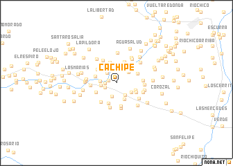 map of Cachipe