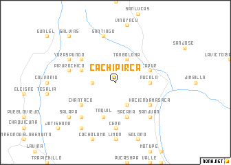 map of Cachipirca