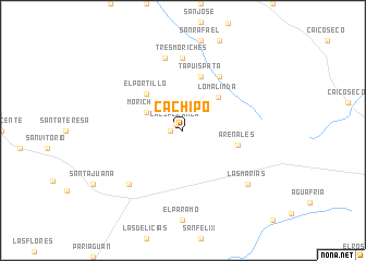 map of Cachipo