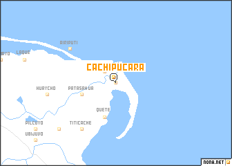 map of Cachipucara