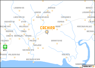 map of Cachira