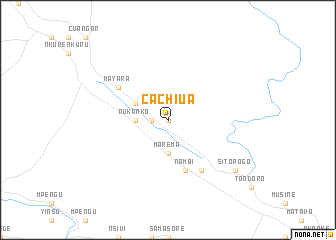 map of Cachiua
