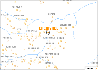 map of Cachiyacu