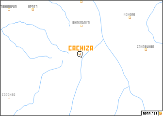 map of Cachiza