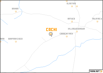 map of Cachi