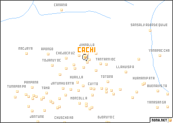 map of Cachi