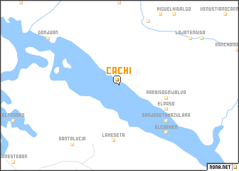 map of Cachi