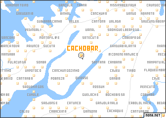 map of Cachôbar