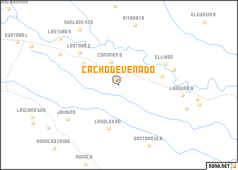 map of Cacho de Venado