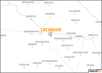 map of Cachoeira