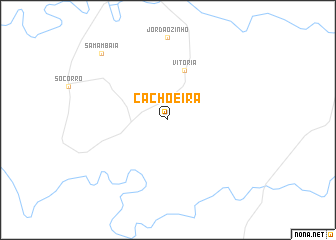 map of Cachoeira