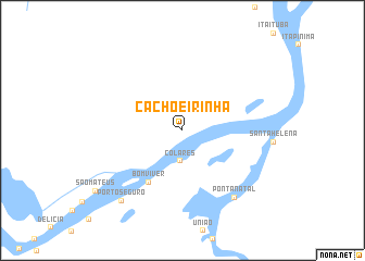 map of Cachoeirinha