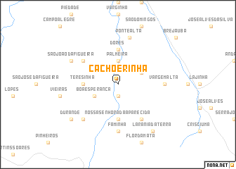 map of Cachoerinha