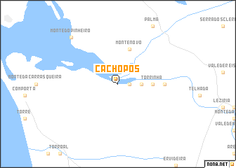 map of Cachopos