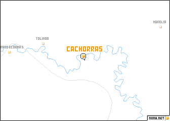 map of Cachorras