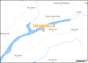 map of Cachorrilla