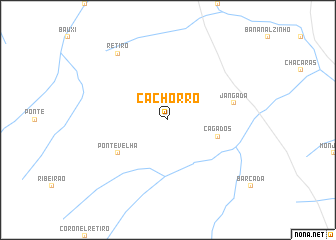 map of Cachorro