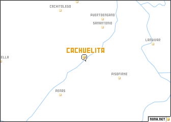 map of Cachuelita