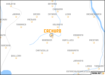 map of Cachuro
