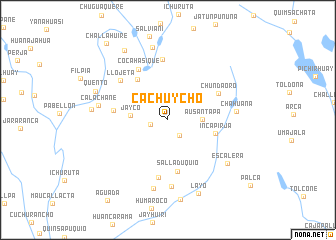 map of Cachuycho