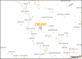 map of Cachuy