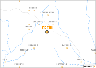 map of Cachu