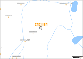 map of Cacimba
