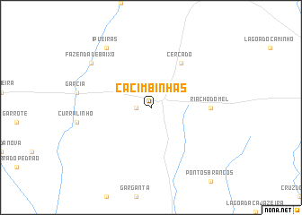 map of Cacimbinhas